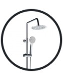 Columna de ducha para plato ducha con monomando o termostáticas | %shop-name%
