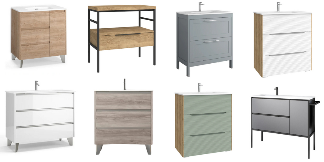 Muebles de baño modernos