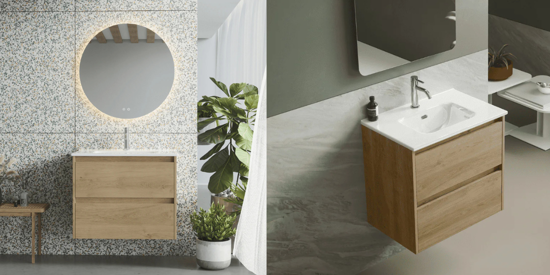 Los mejores muebles para baños pequeños con diseño y funcionalidad