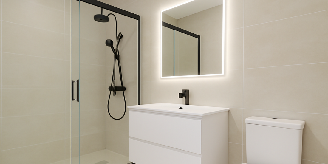 Renovar un baño sin reformas