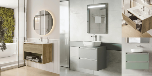 Tipos de lavabo para el mueble de baño: cuál se adapta mejor a tu espacio