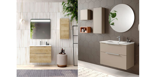 Muebles de Colgar o Columna de Baño: ¿Cuándo Usarlos?