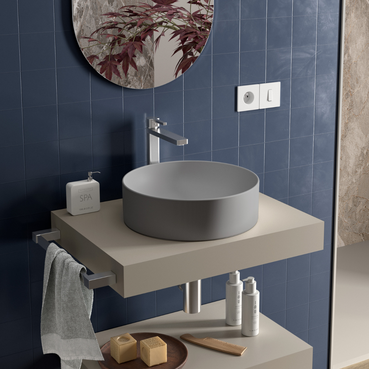 lavabo-sobre-encimera-resina-moka-aruba