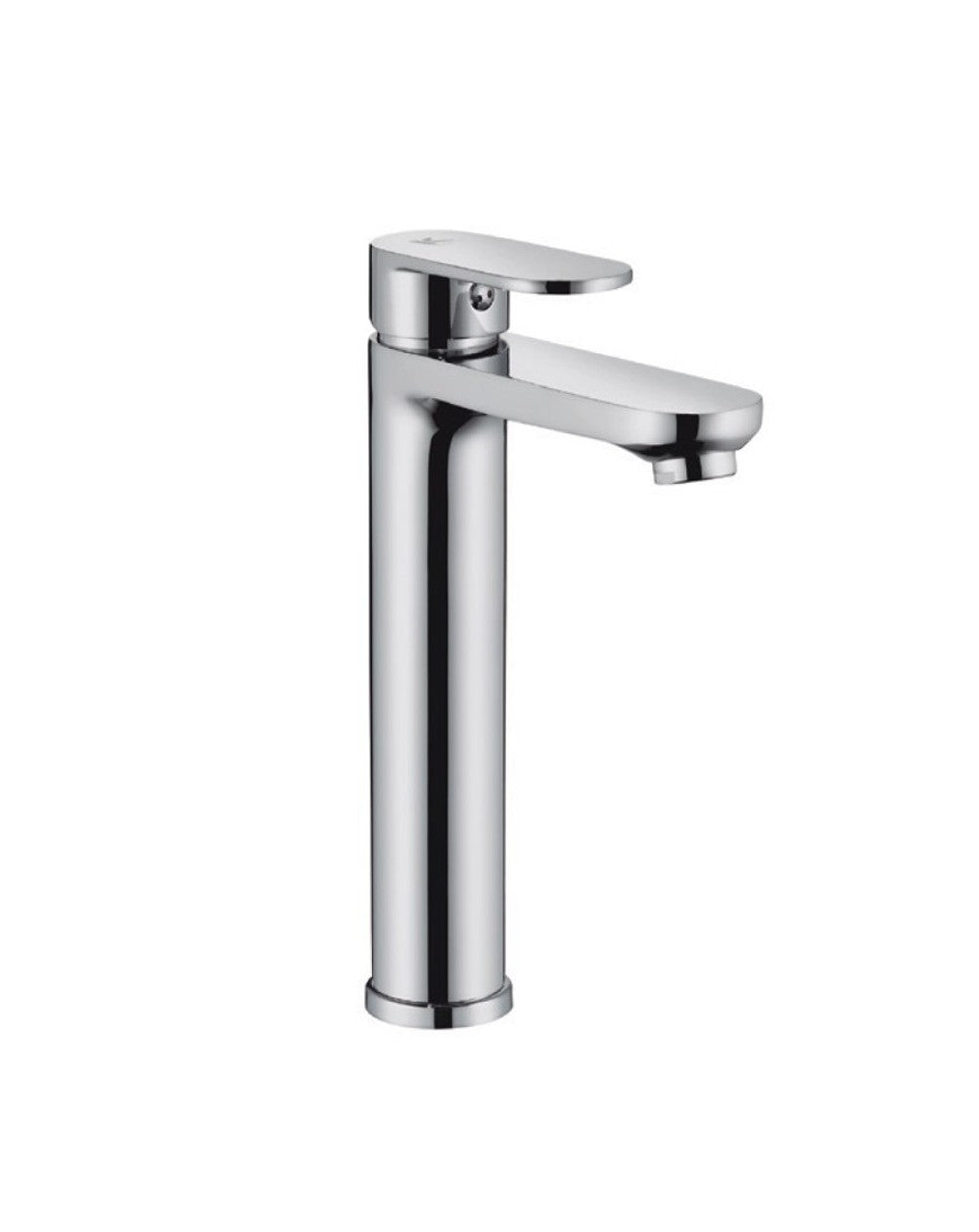 Legend Grifo Alto de Baño Monomando de Fácil Instalación | Grifo de Lavabo Alto para Baño Con Mezclador | Cromo y Negro Mate | Cromo - 