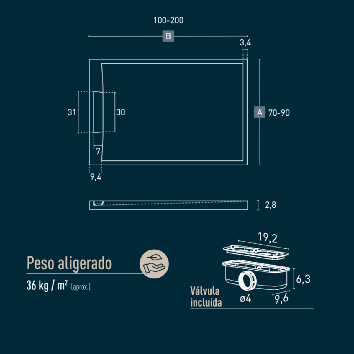 plato-ducha-resina-extraplano-blanco-gante