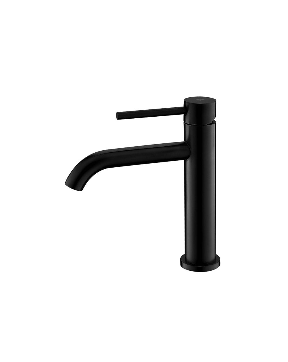 Plenum Grifo de Baño Monomando de Fácil Instalación con Mezclador | Color Acero-Oro-Negro Mate | Negro mate - 