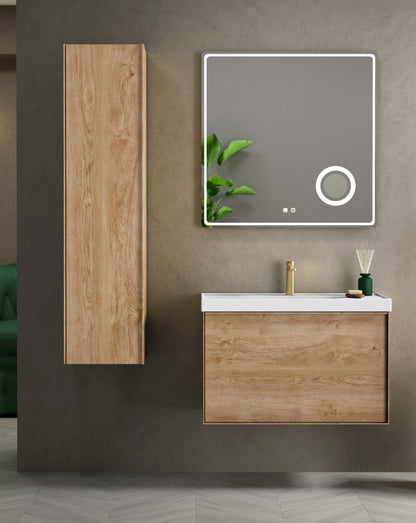 Cosmos Led Bathroom Wall Mirror | Touch Sensor On/Off | 3x Magnifying Glass 