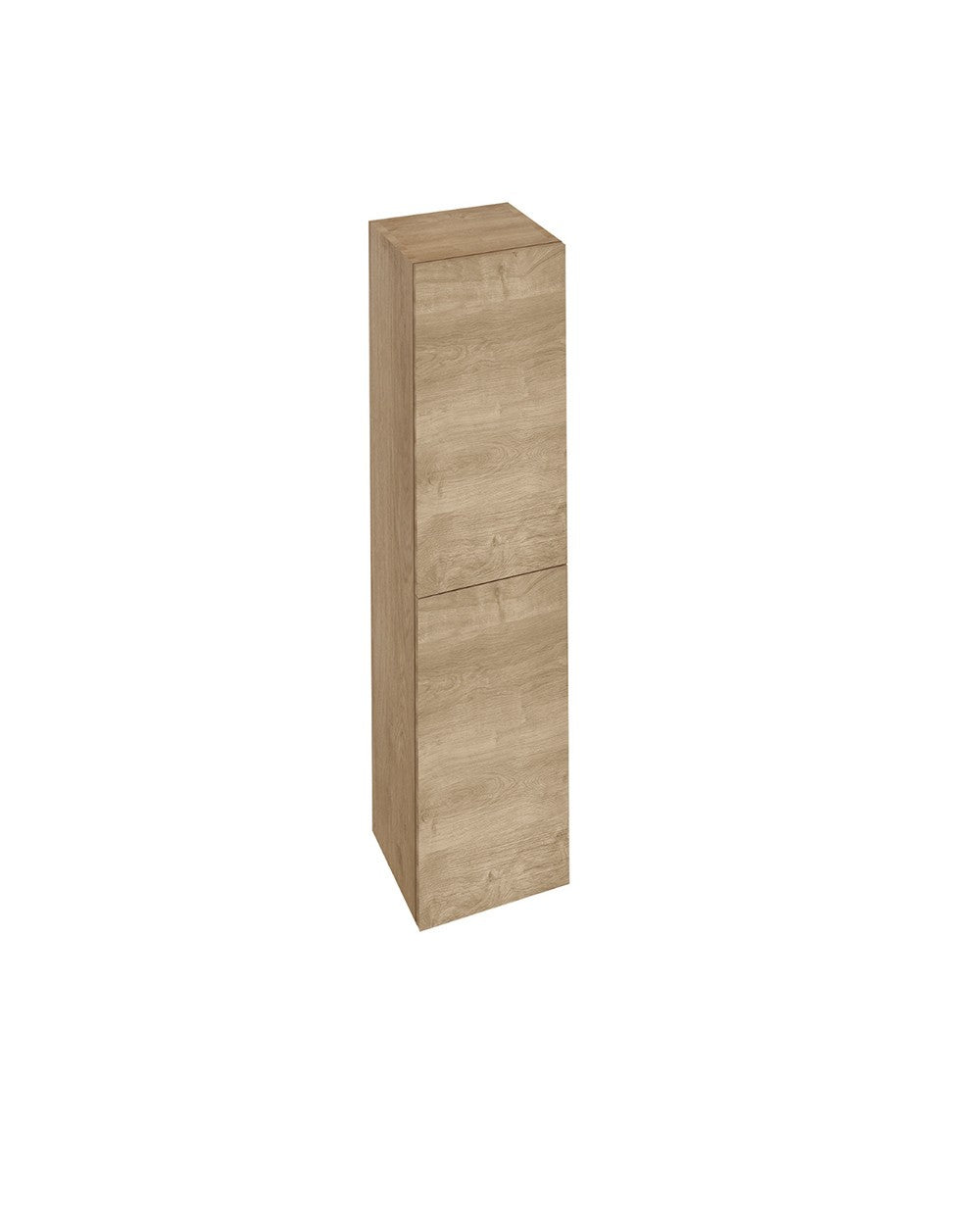 Landes Wall-hung Bathroom Cabinet 2 Doors with Push Opening and Soft Closing | 140 x 34.9 x 31.9cm | Natural Oak  - 