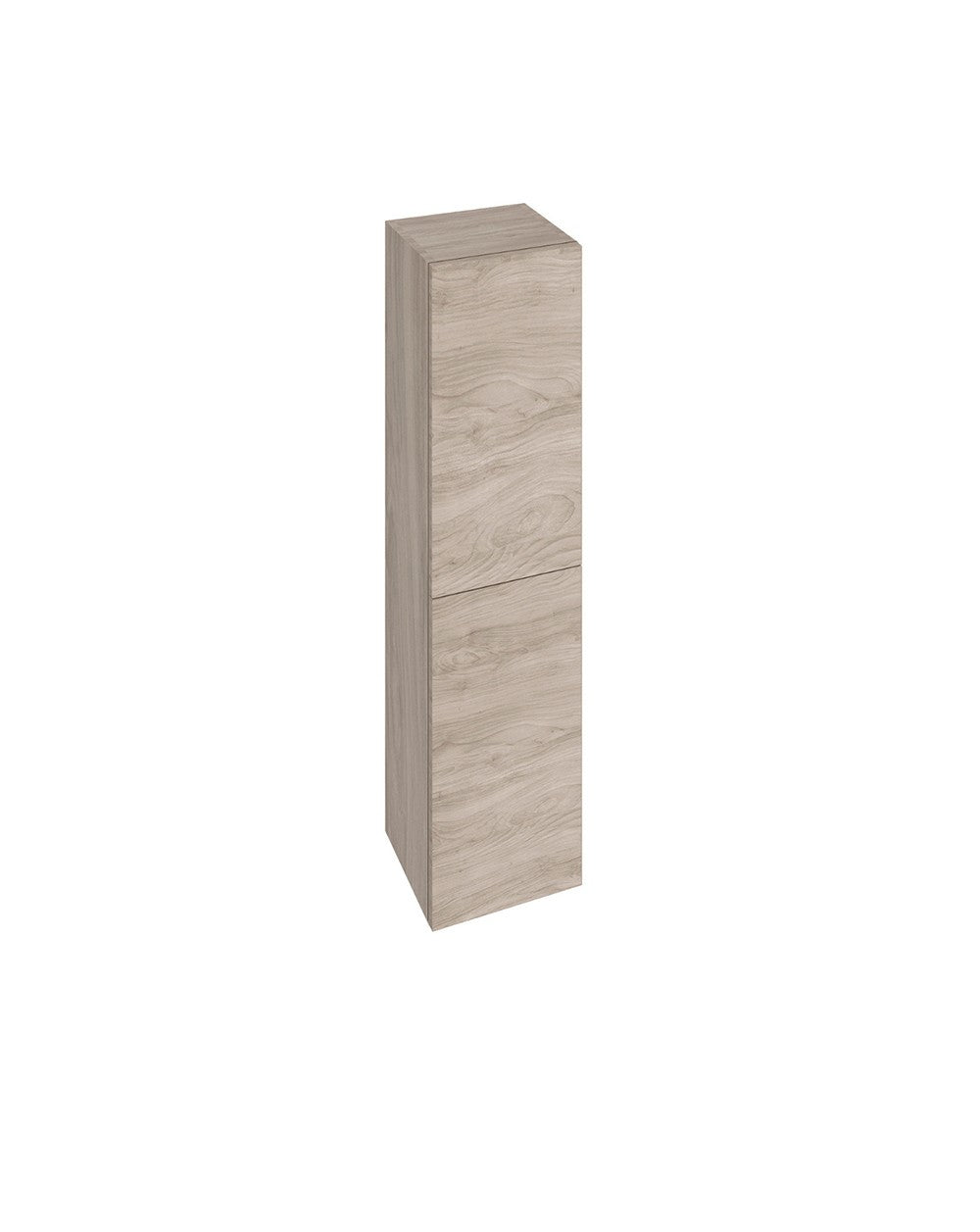 Landes Wall-hung Bathroom Cabinet 2 Doors with Push Opening and Soft Closing | 140 x 34.9 x 31.9cm | Grey Pine  - 