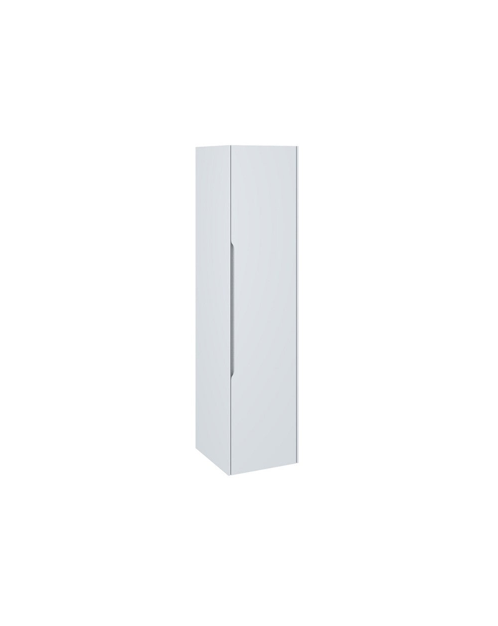 Coluna Casa de Banho Suspensa Cenit 1 Porta | Armário de banheiro alto suspenso 140x34,9x32,2cm | Branco fosco  - 