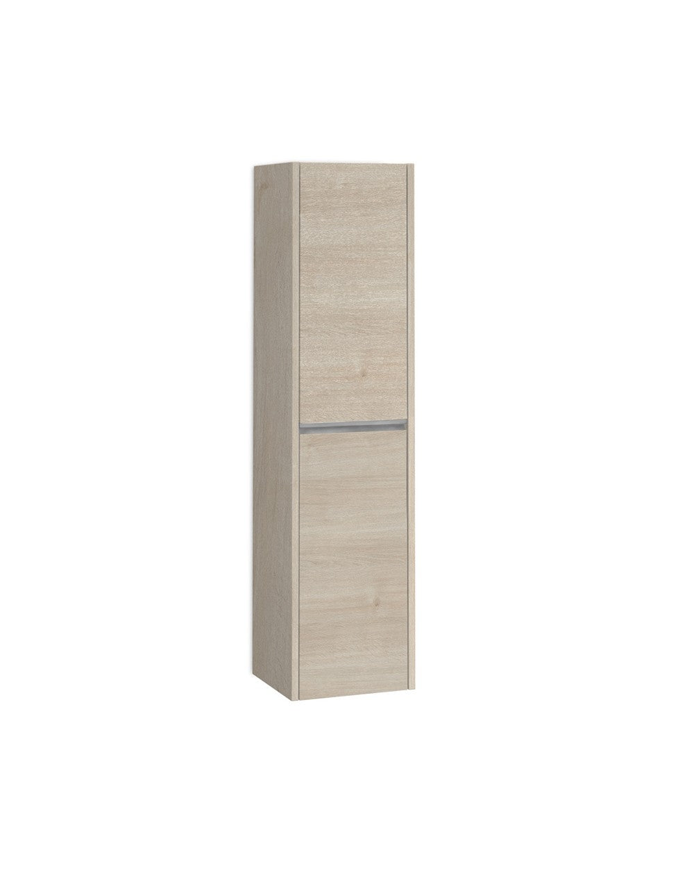 Poker Suspended Bathroom Column 1 Door | Hanging Bathroom Tall Cabinet COLOR 140cm High x 34.9cm Wide x 32cm Deep | Alpine  - 