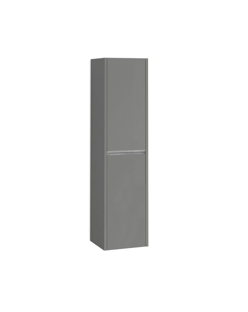 Poker Suspended Bathroom Column 1 Door | Hanging Bathroom Tall Cabinet COLOR 140cm High x 34.9cm Wide x 32cm Deep | Mist  - 