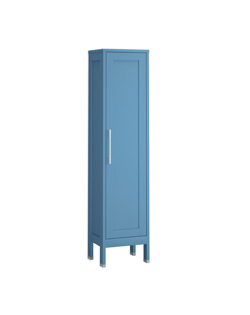 Tuscany Floor Standing Bathroom Column 1 Door | Tall Bathroom Cabinet with Legs 160x35.7x32.5cm | Island Mate  - 